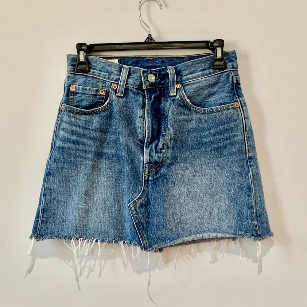 Levi Strauss Denim Mini Skirt